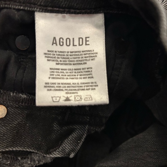 Agolde Riley straight leg crop - Picture 8 of 9